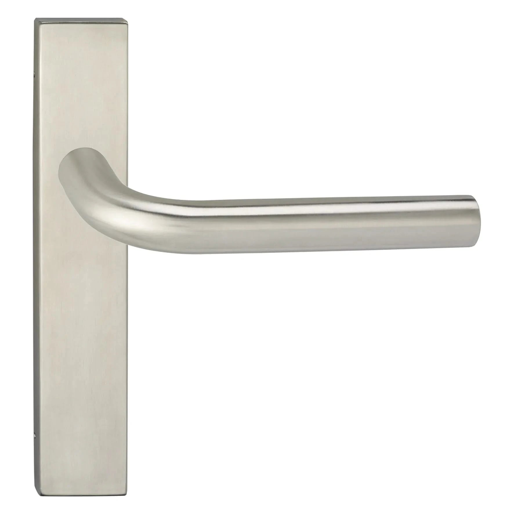 Impresso Dursley RVS geborsteld op Rechthoekig schild Blind