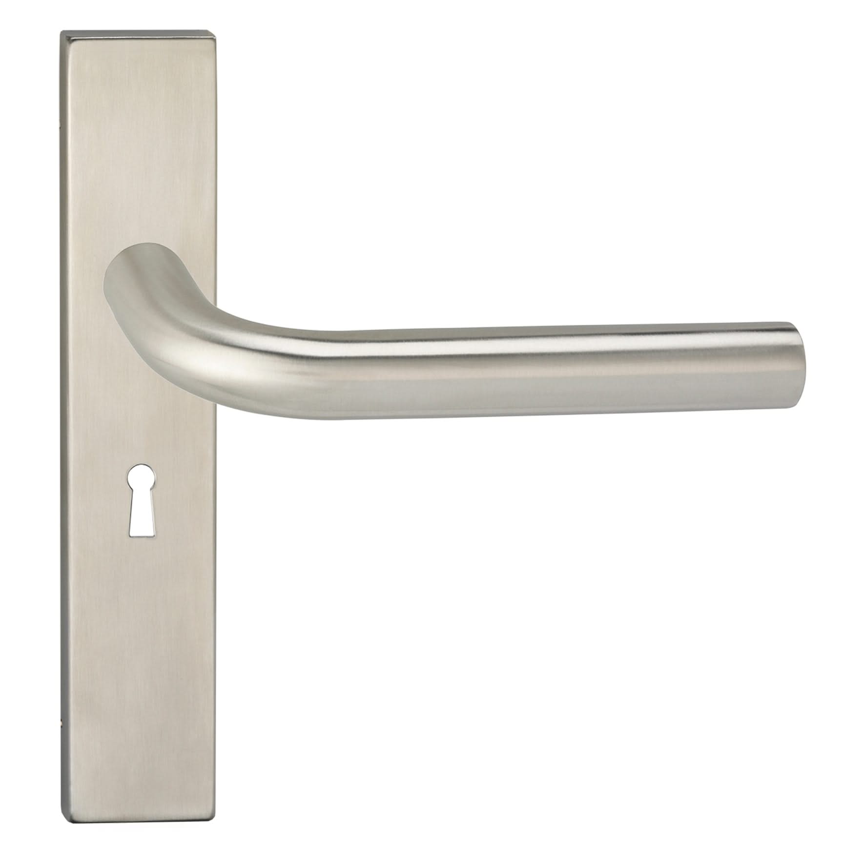 Impresso Dursley RVS geborsteld op Rechthoekig schild - Deurbeslag-expert