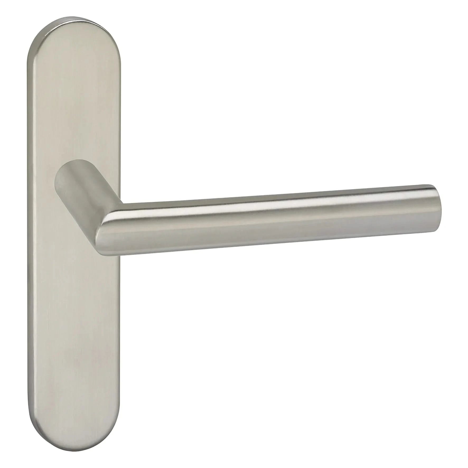 Impresso Harrow RVS geborsteld op Ovaal schild Blind