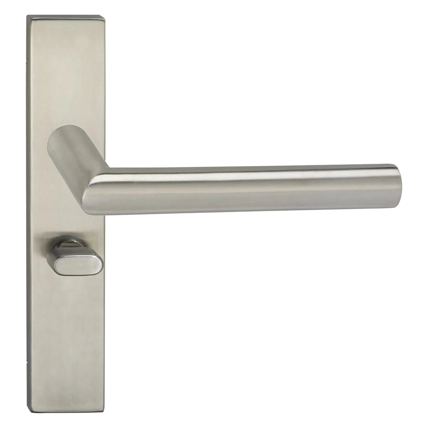 Impresso Harrow RVS geborsteld op Rechthoekig schild - Deurbeslag-expert