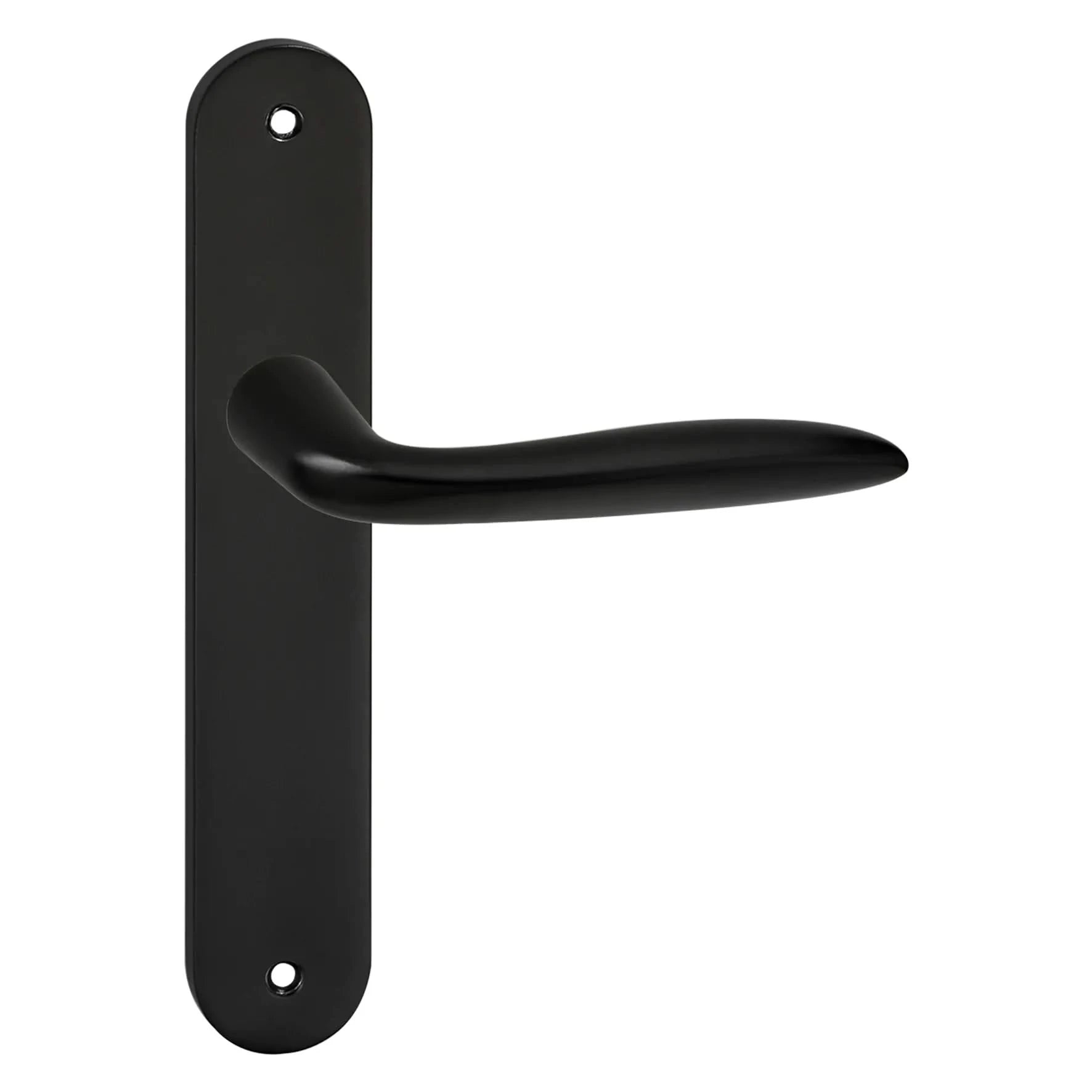 Impresso Lake Mat zwart op Ovaal schild Blind