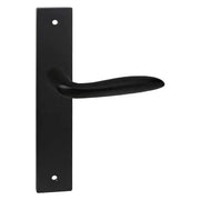 Impresso Lake Mat zwart op Rechthoekig schild met schroeven Blind