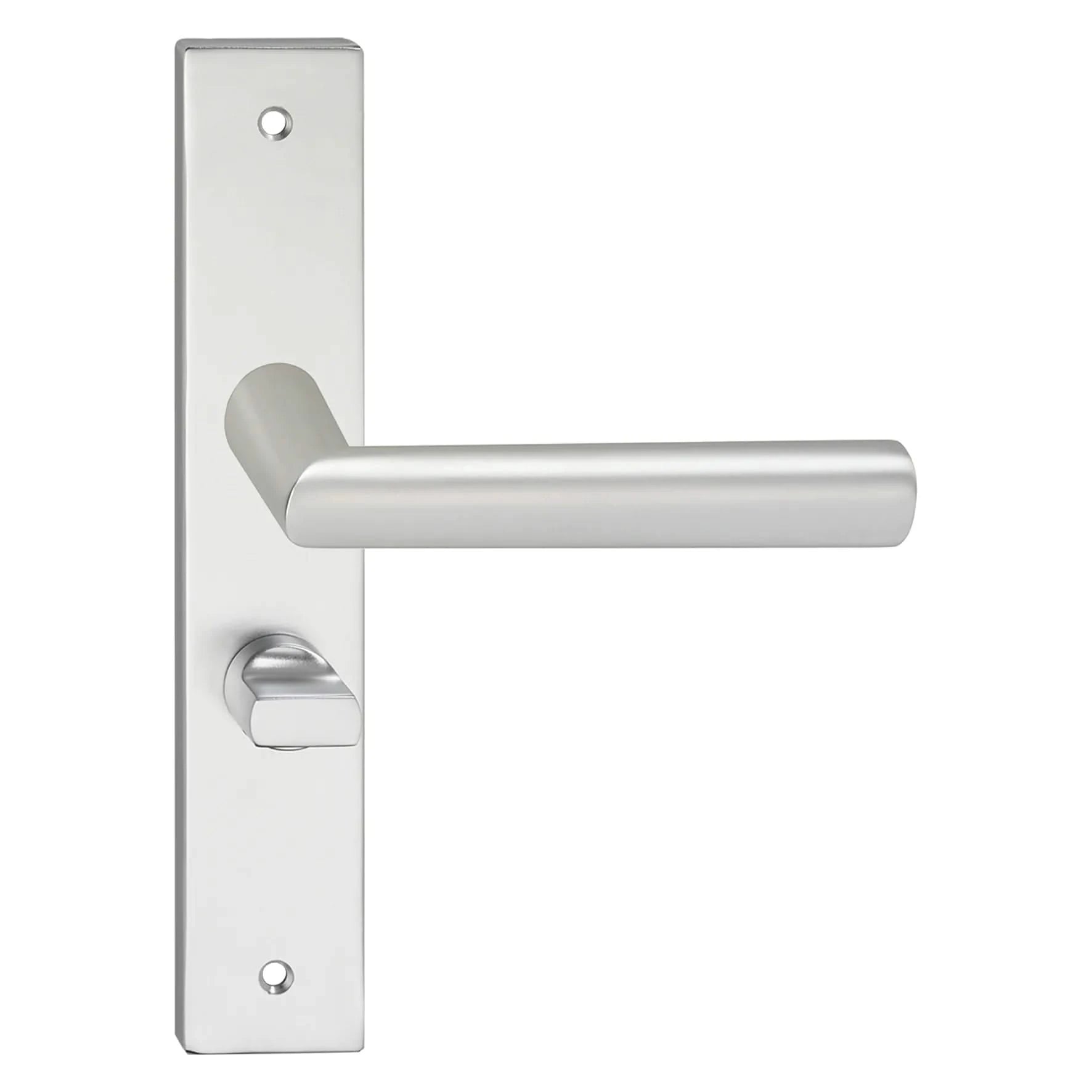 Impresso London Aluminium op Rechthoekig schild - Deurbeslag-expert