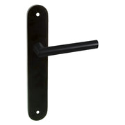 Impresso London Mat zwart op Ovaal schild met schroeven Blind