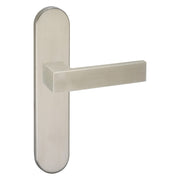 Impresso Luton RVS geborsteld op Ovaal schild Blind