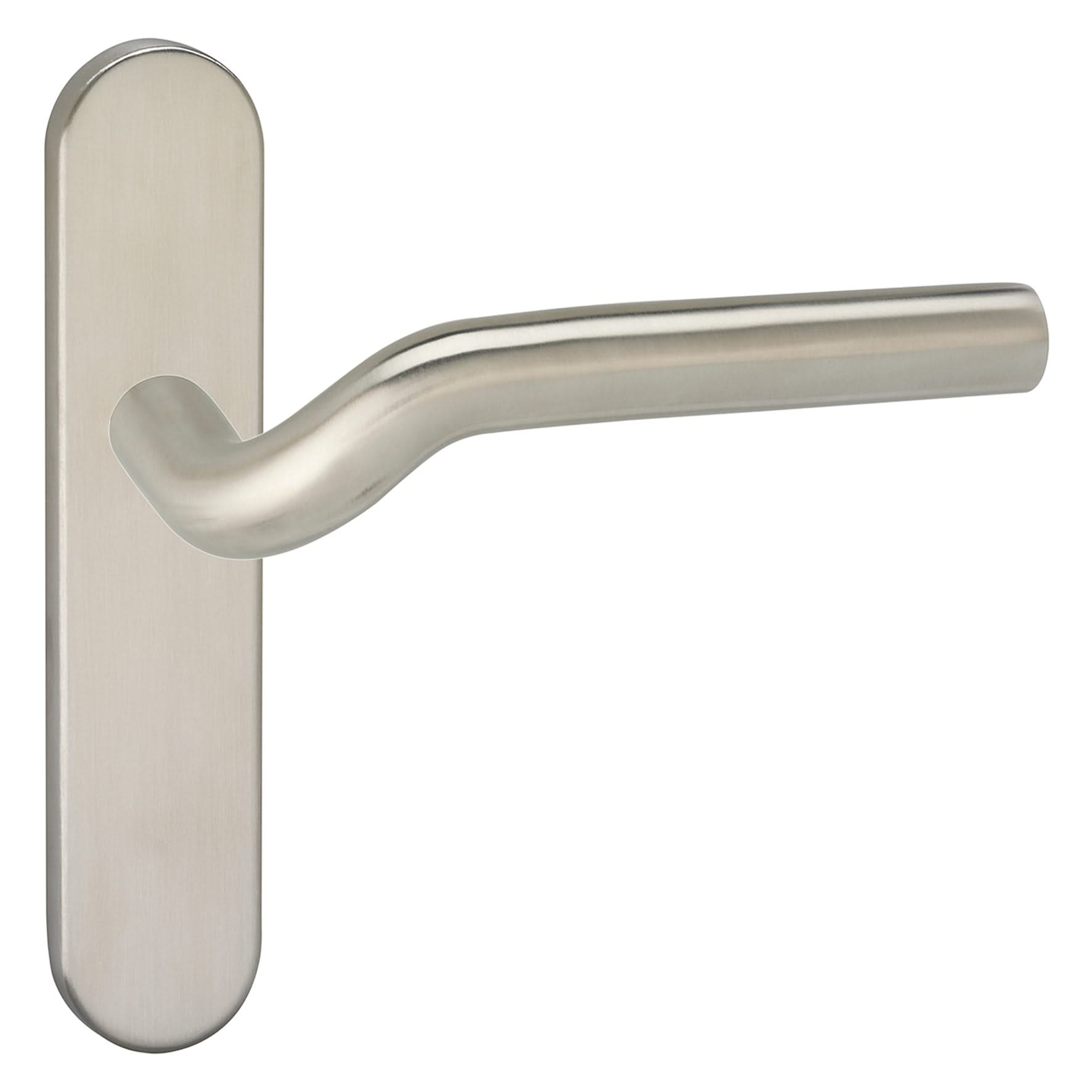 Impresso Newport RVS geborsteld op Ovaal schild Blind