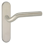 Impresso Newport RVS geborsteld op Ovaal schild Blind