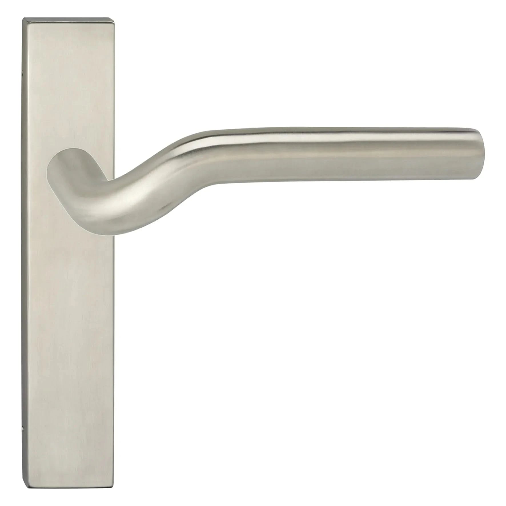 Impresso Newport RVS geborsteld op Rechthoekig schild Blind