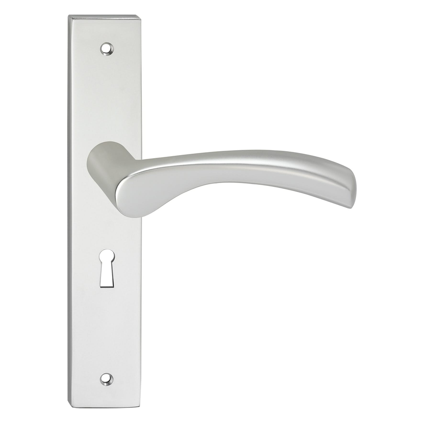 Impresso Oxford Aluminium op Rechthoekig schild - Deurbeslag-expert