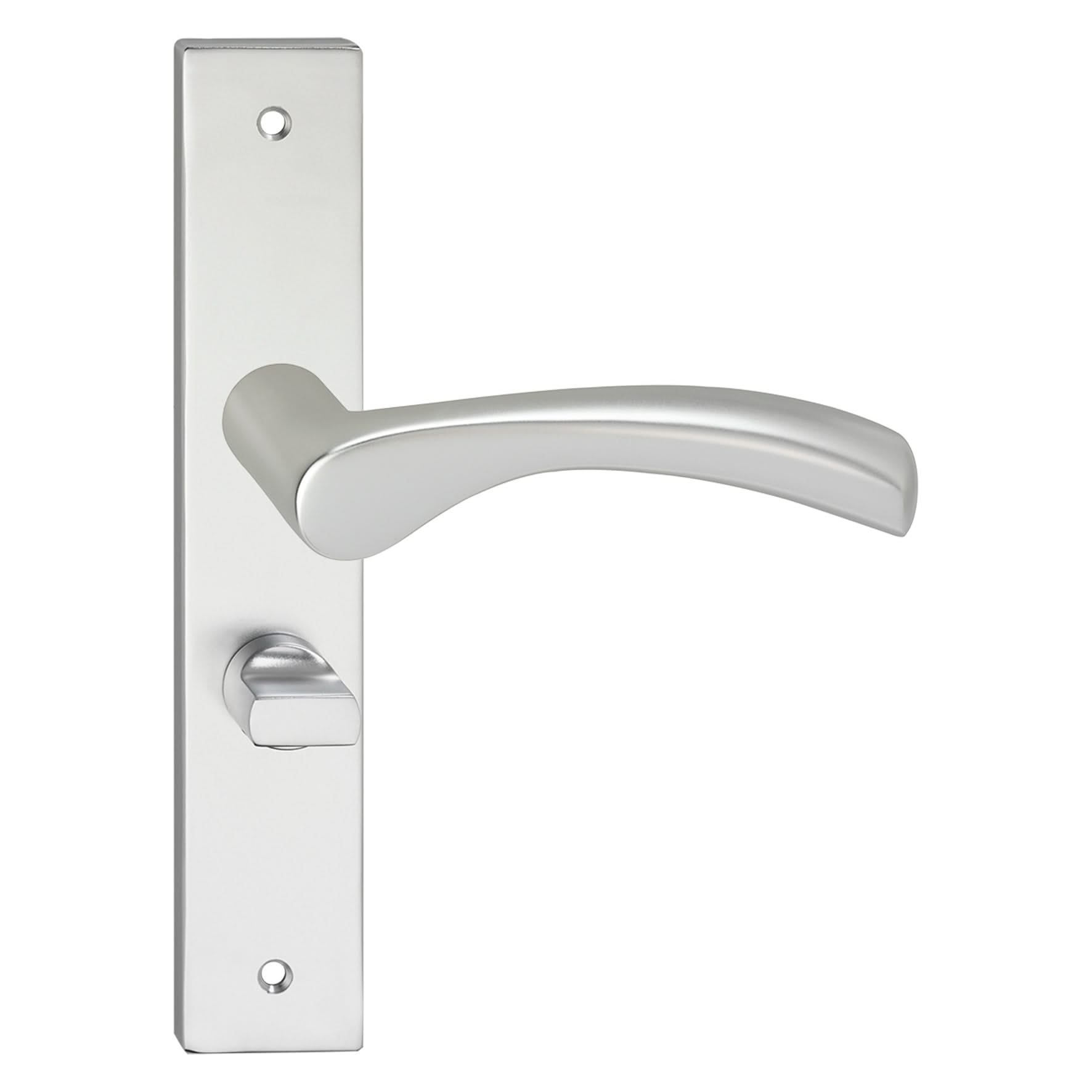 Impresso Oxford Aluminium op Rechthoekig schild - Deurbeslag-expert