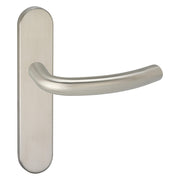 Impresso Preston RVS geborsteld op Ovaal schild Blind