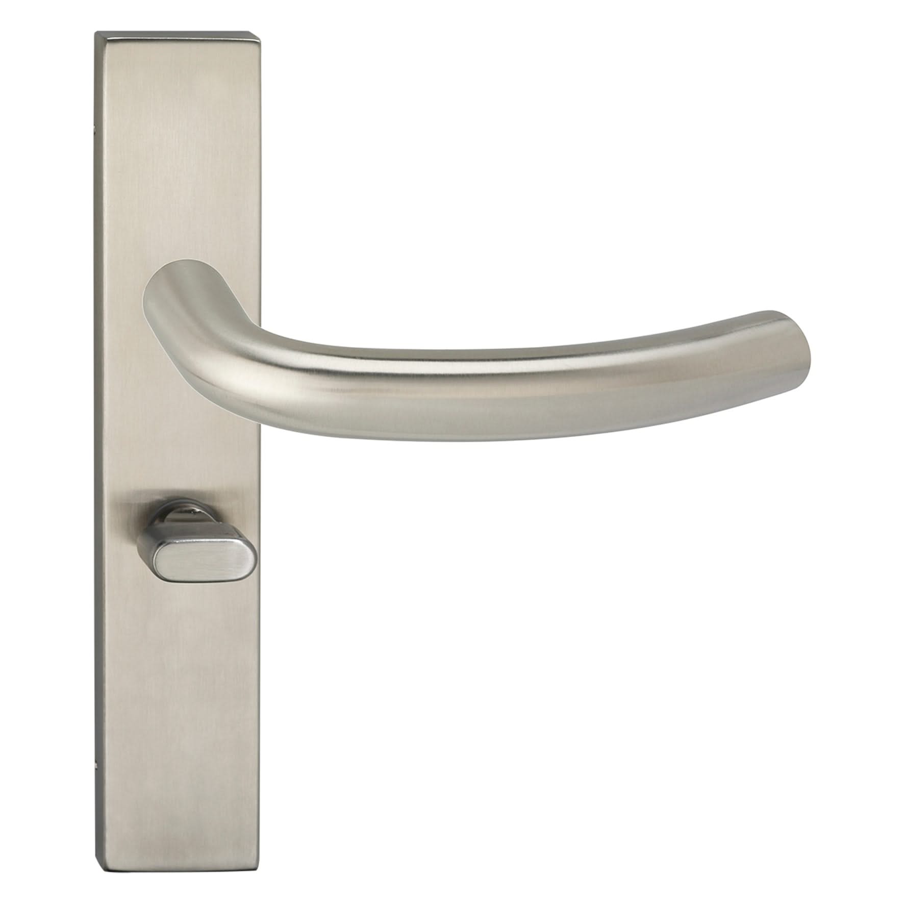 Impresso Preston RVS geborsteld op Rechthoekig schild - Deurbeslag-expert