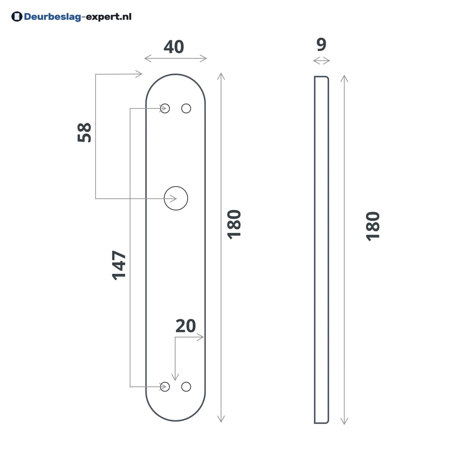 Impresso Queens Chroom op Ovaal schild Blind 1