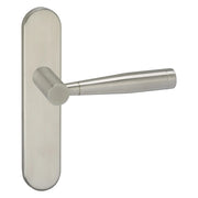 Impresso Retford RVS geborsteld op Ovaal schild Blind