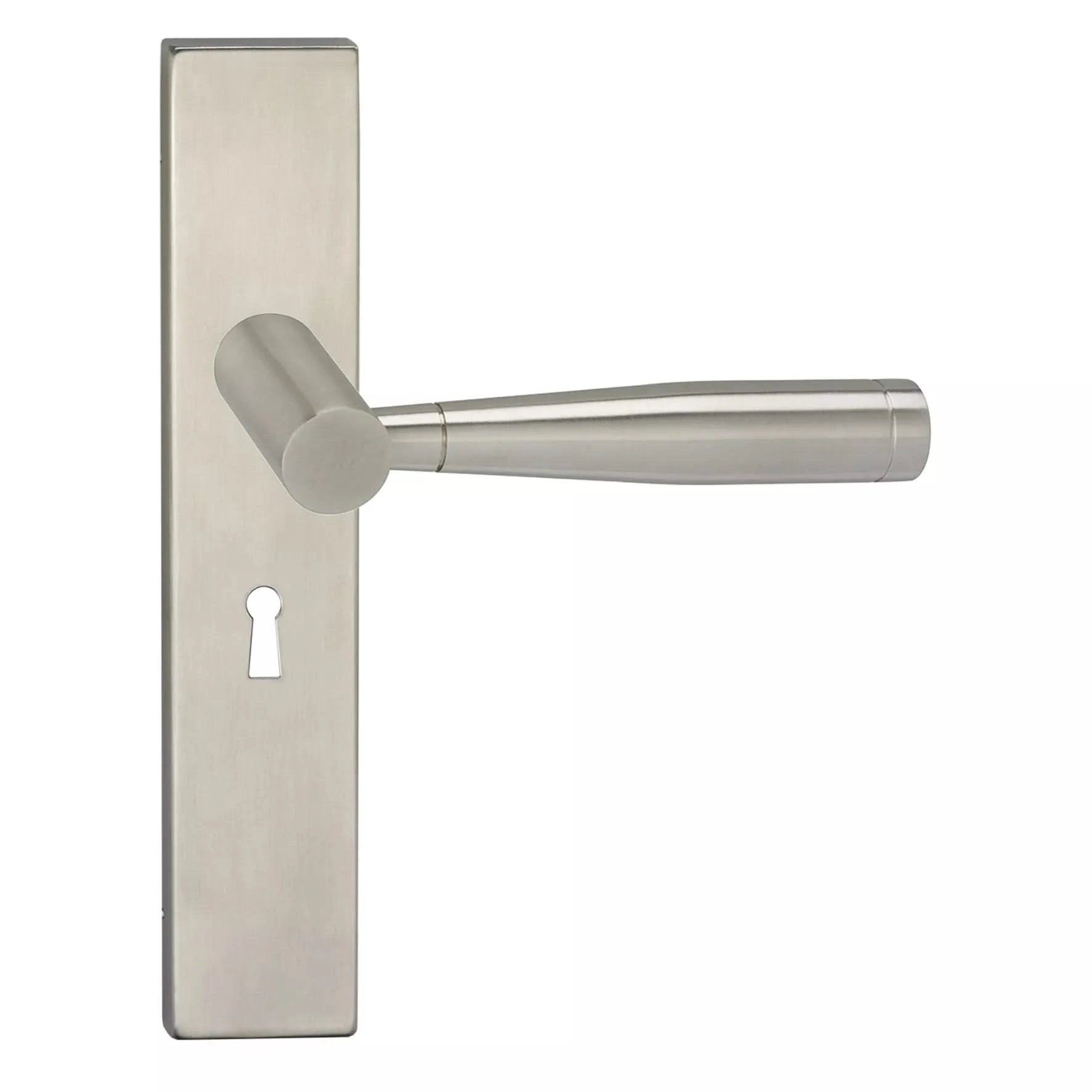 Impresso Retford RVS geborsteld op Rechthoekig schild - Deurbeslag-expert