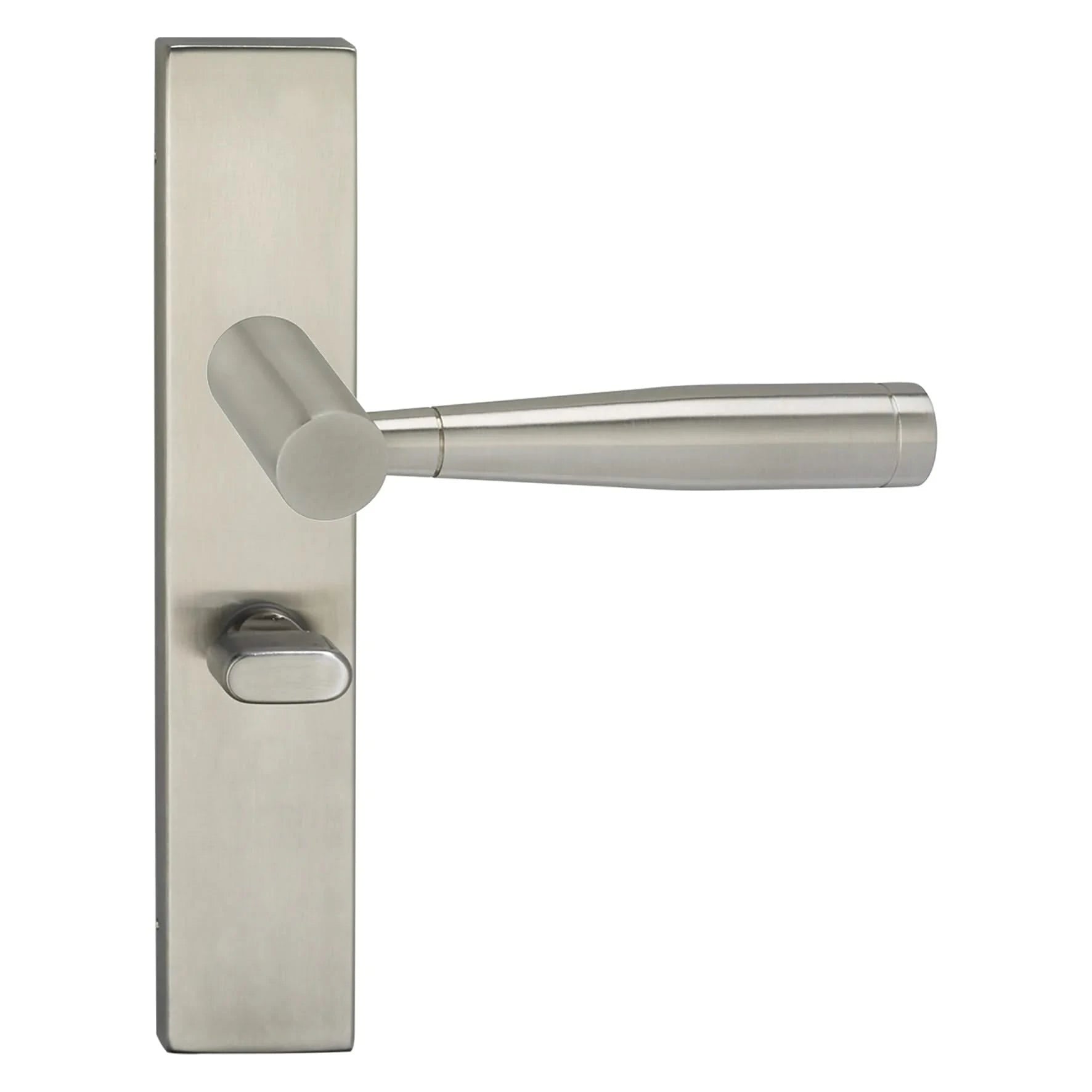 Impresso Retford RVS geborsteld op Rechthoekig schild - Deurbeslag-expert