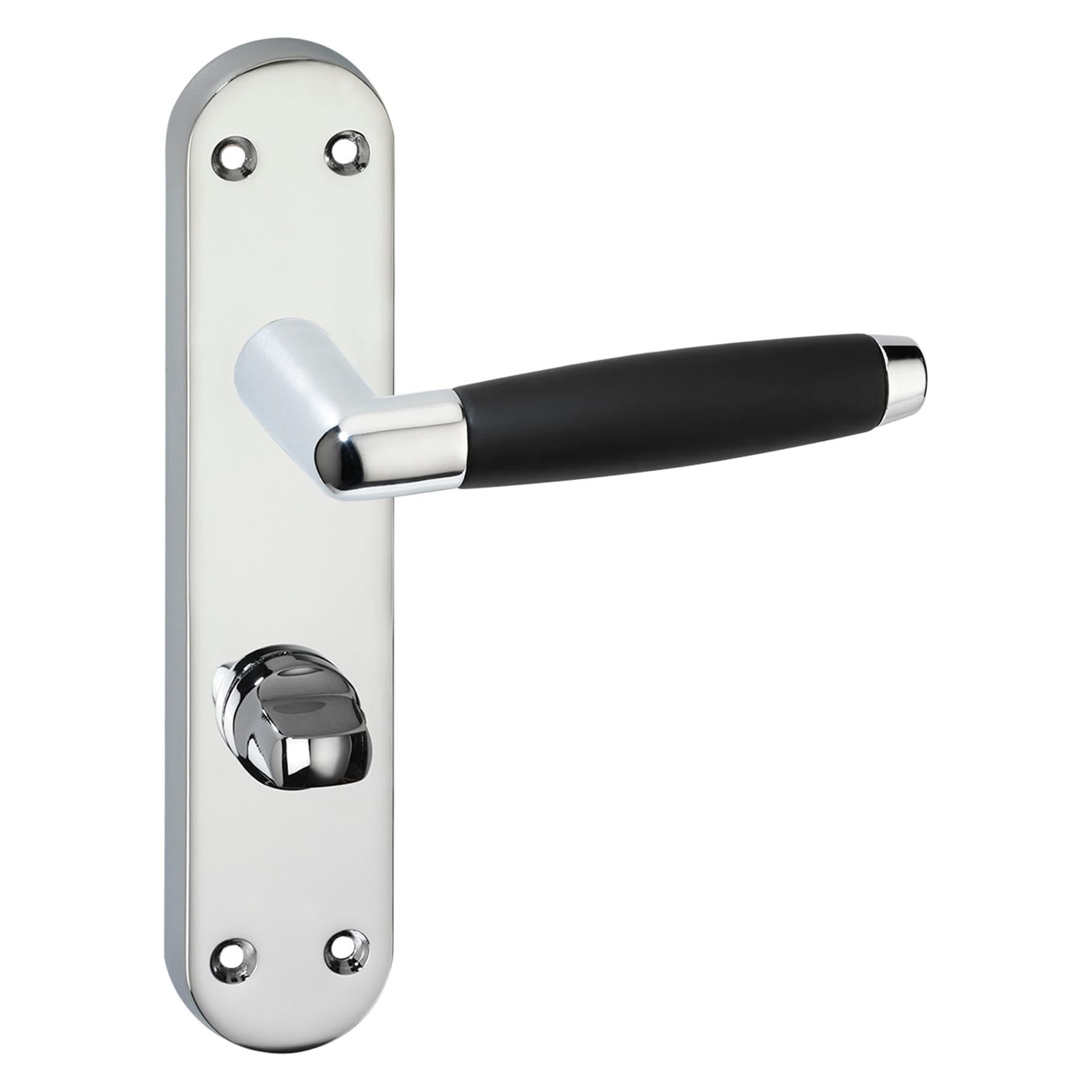 Impresso Swindon Chroom op Ovaal schild - Deurbeslag-expert