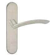 Impresso Watton RVS geborsteld op Ovaal schild Blind