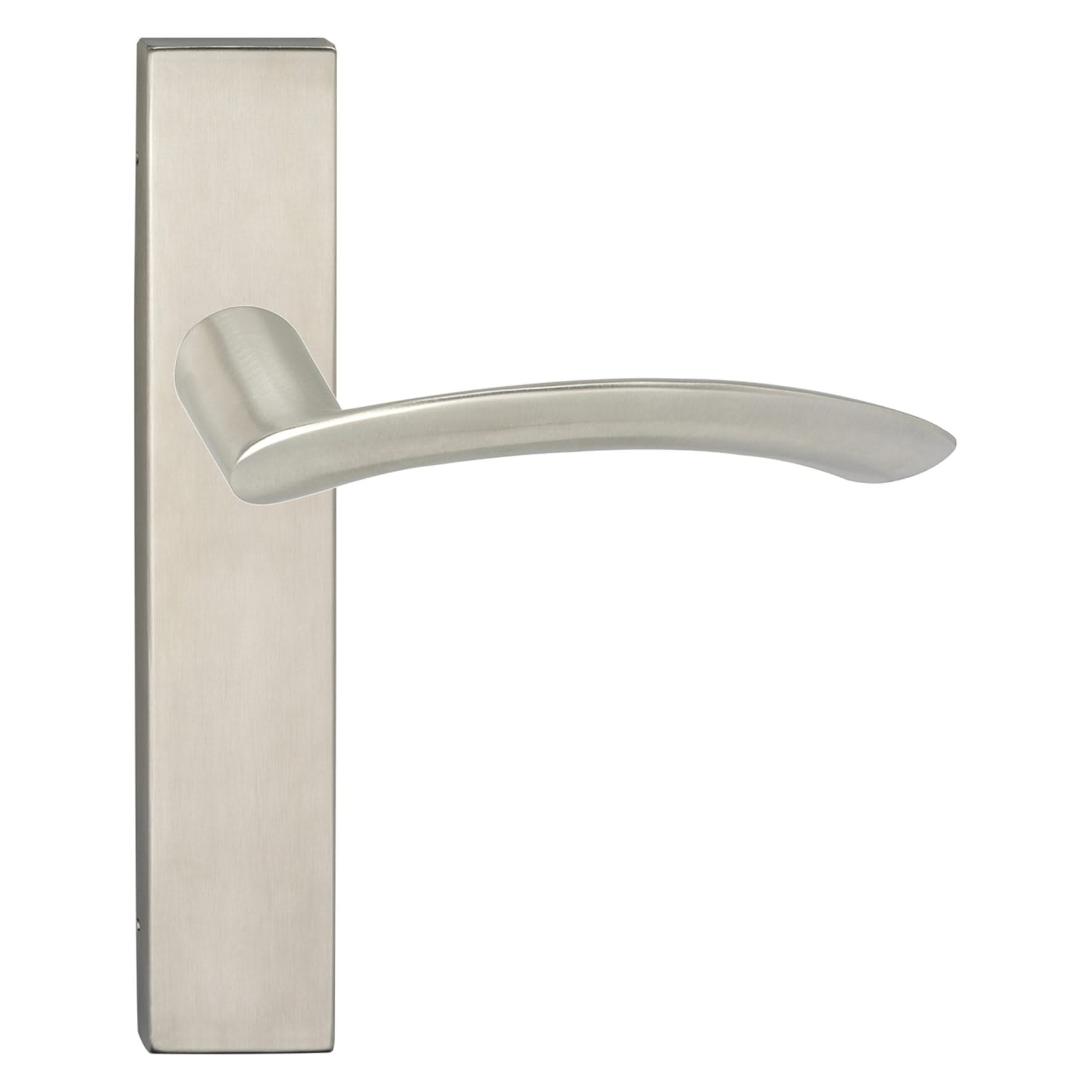 Impresso Watton RVS geborsteld op Rechthoekig schild Blind