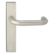 Impresso Wigan RVS geborsteld op Rechthoekig schild Blind