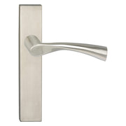 Impresso Wigston RVS geborsteld op Rechthoekig schild Blind