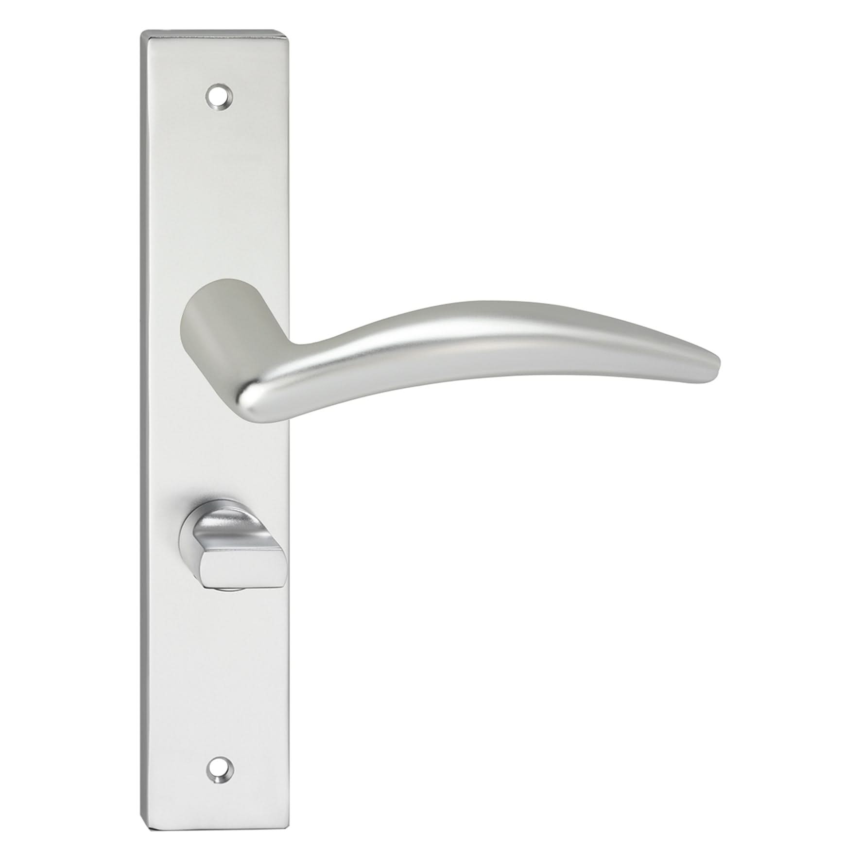 Impresso Windsor Aluminium op Rechthoekig schild - Deurbeslag-expert