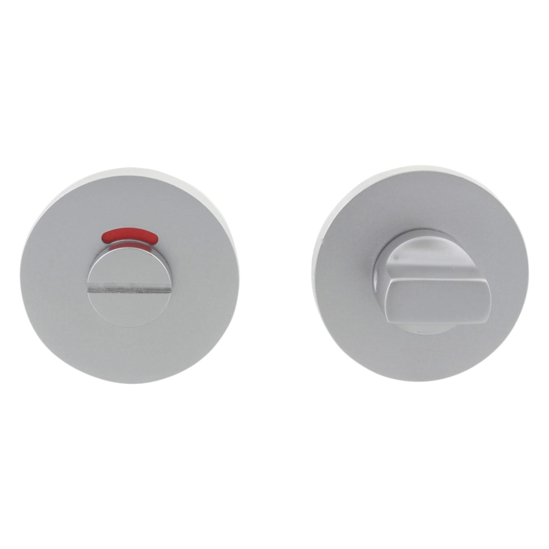 Impresso rond rozet Badkamer Toiletsluiting Aluminium F1 4