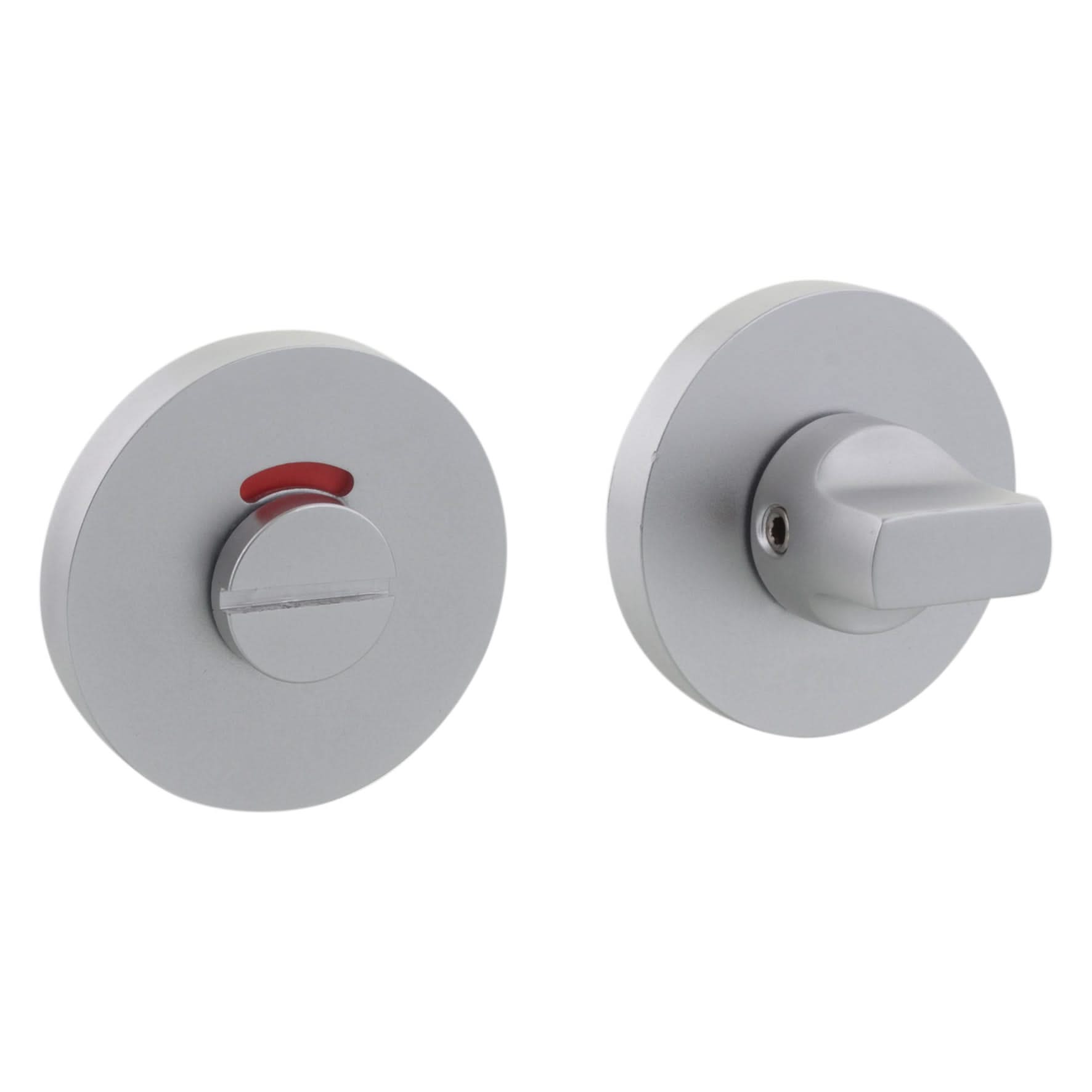 Impresso rond rozet Badkamer Toiletsluiting Aluminium F1 6