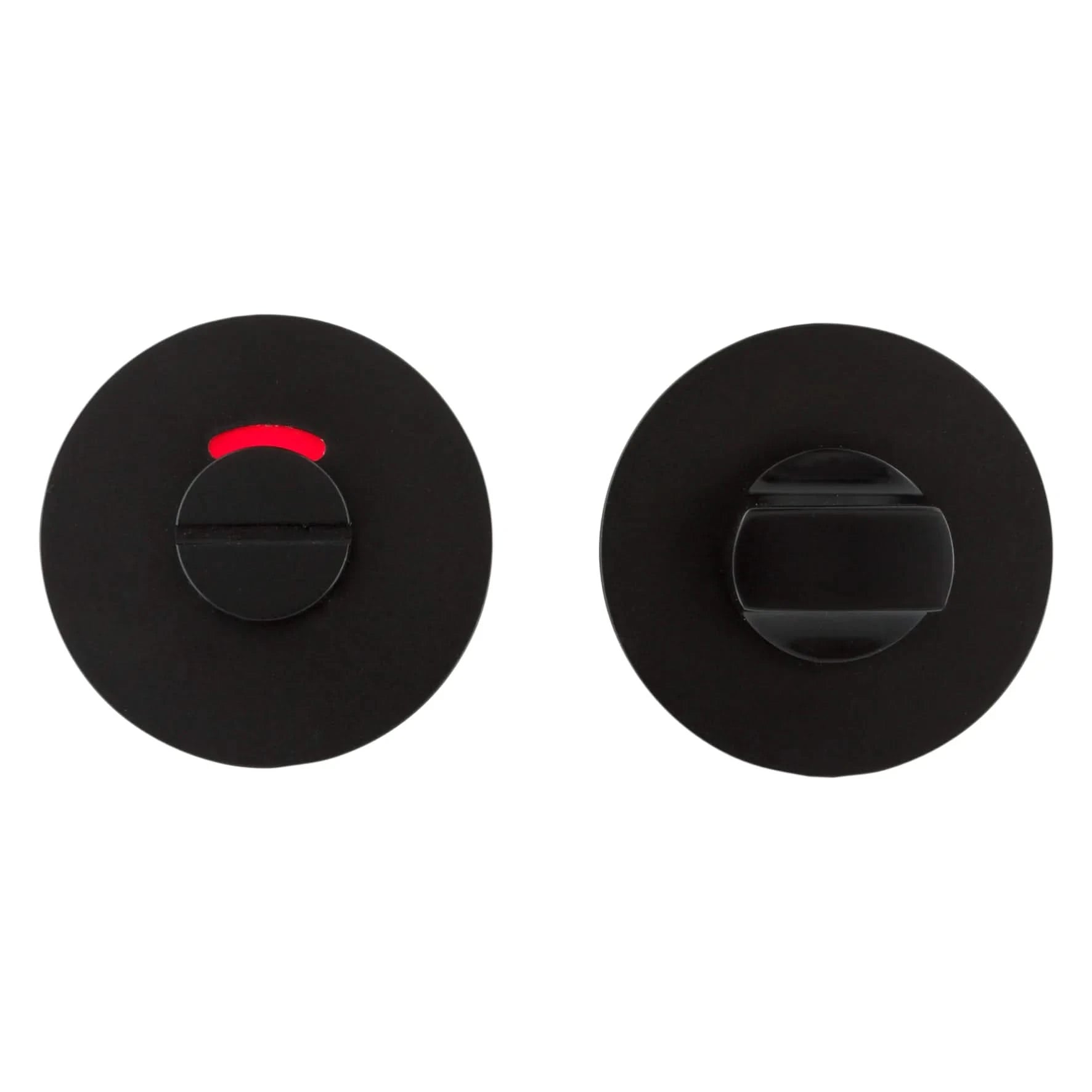 Impresso rond rozet Badkamer Toiletsluiting Mat zwart 1