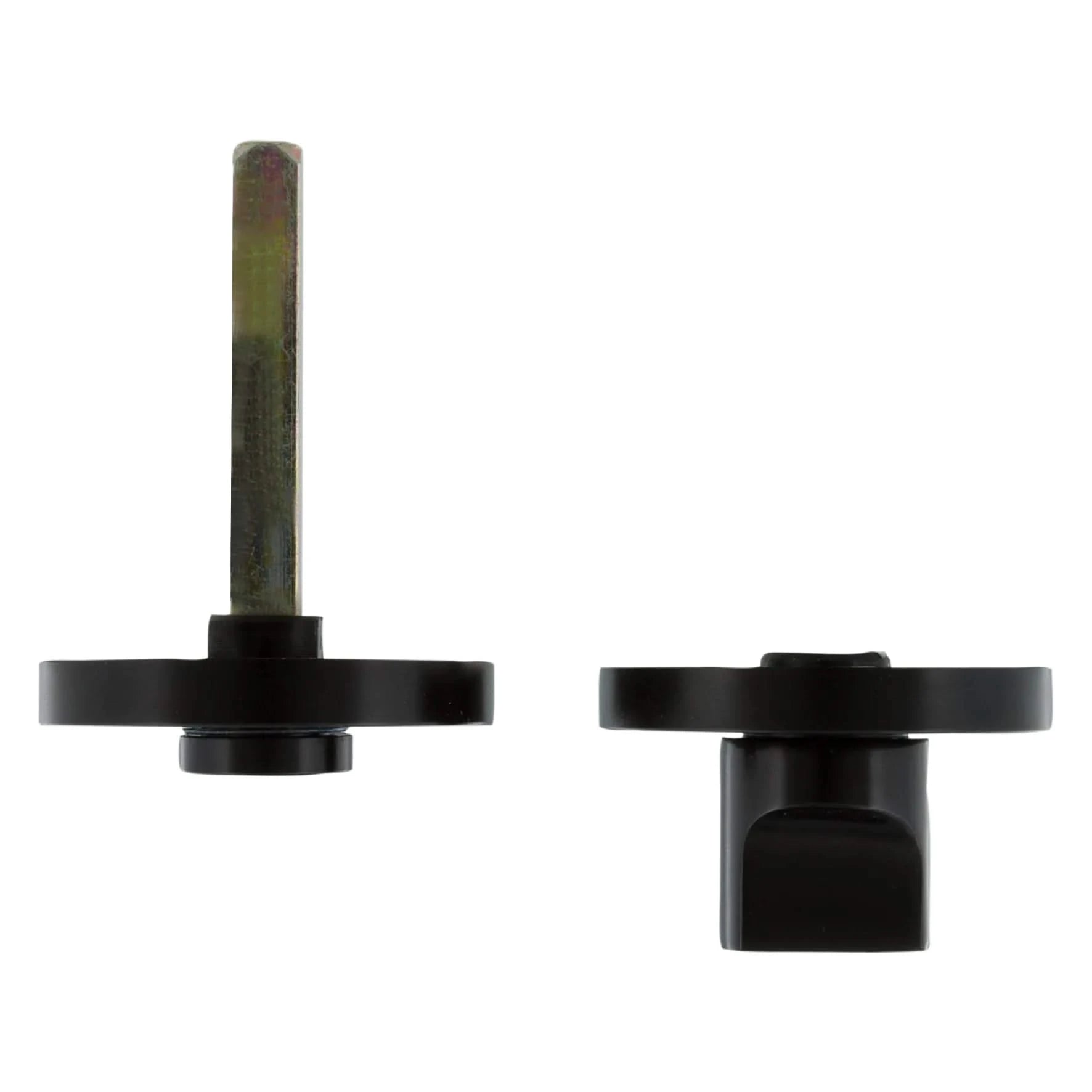 Impresso rond rozet Badkamer Toiletsluiting Mat zwart 3