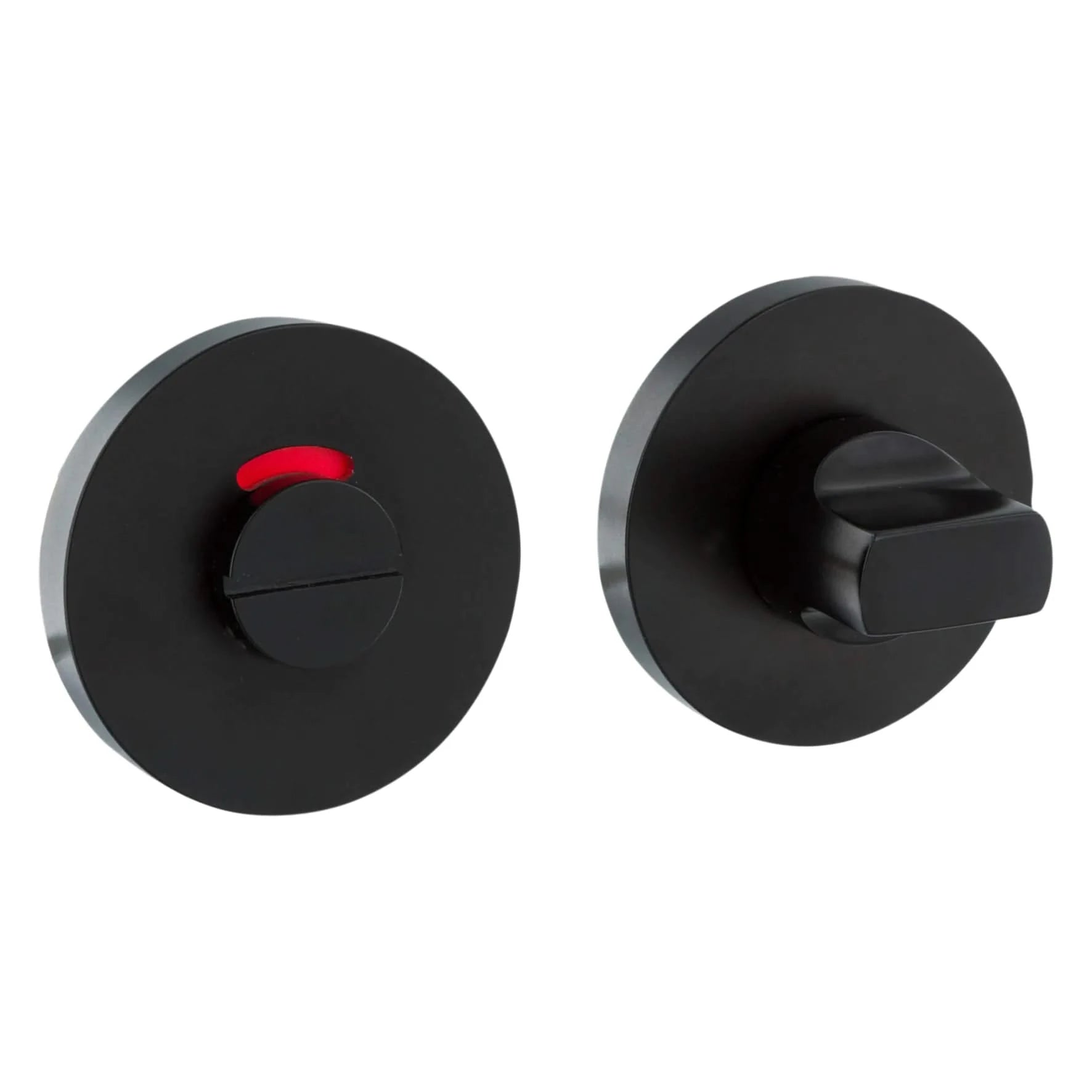 Impresso rond rozet Badkamer Toiletsluiting Mat zwart 6