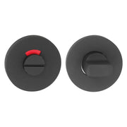 Impresso rond rozet Badkamer Toiletsluiting Mat zwart