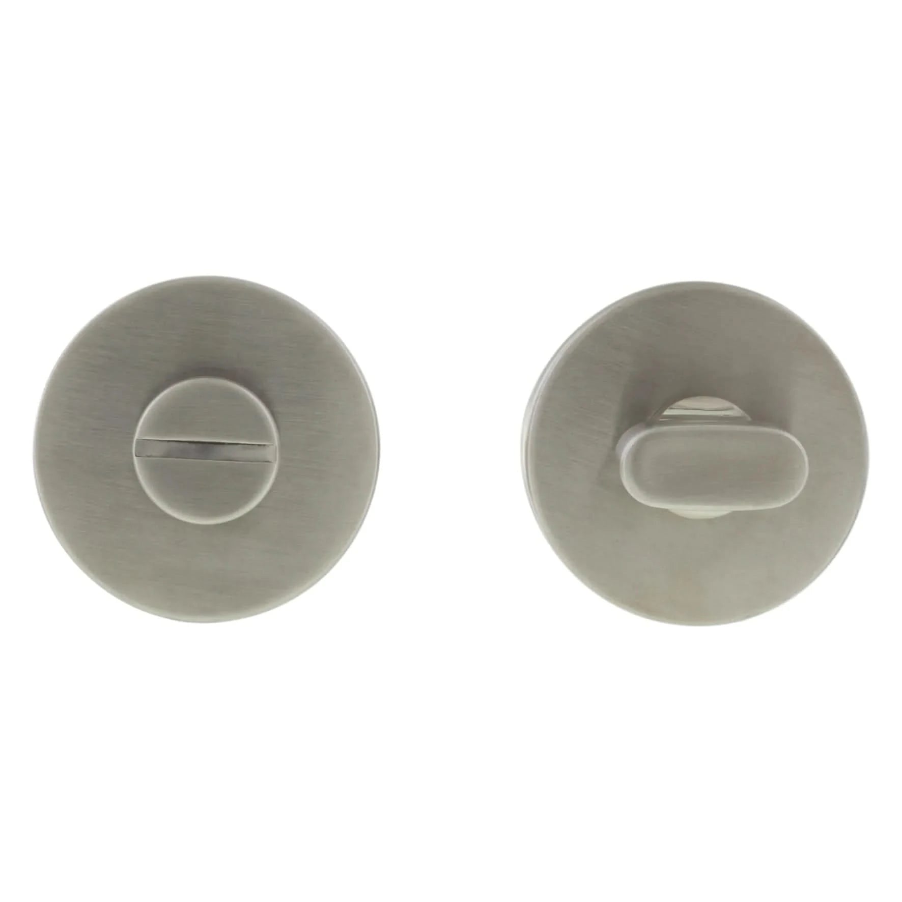 Impresso rond rozet Badkamer Toiletsluiting RVS geborsteld 1