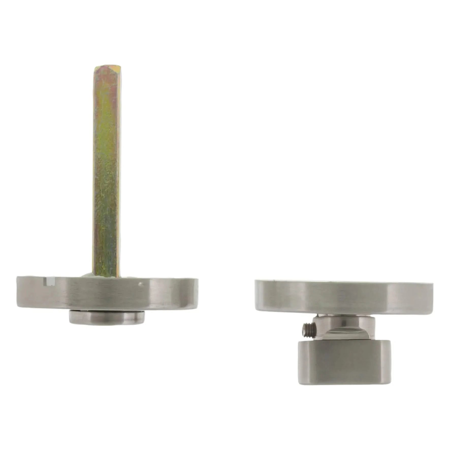 Impresso rond rozet Badkamer Toiletsluiting RVS geborsteld 3