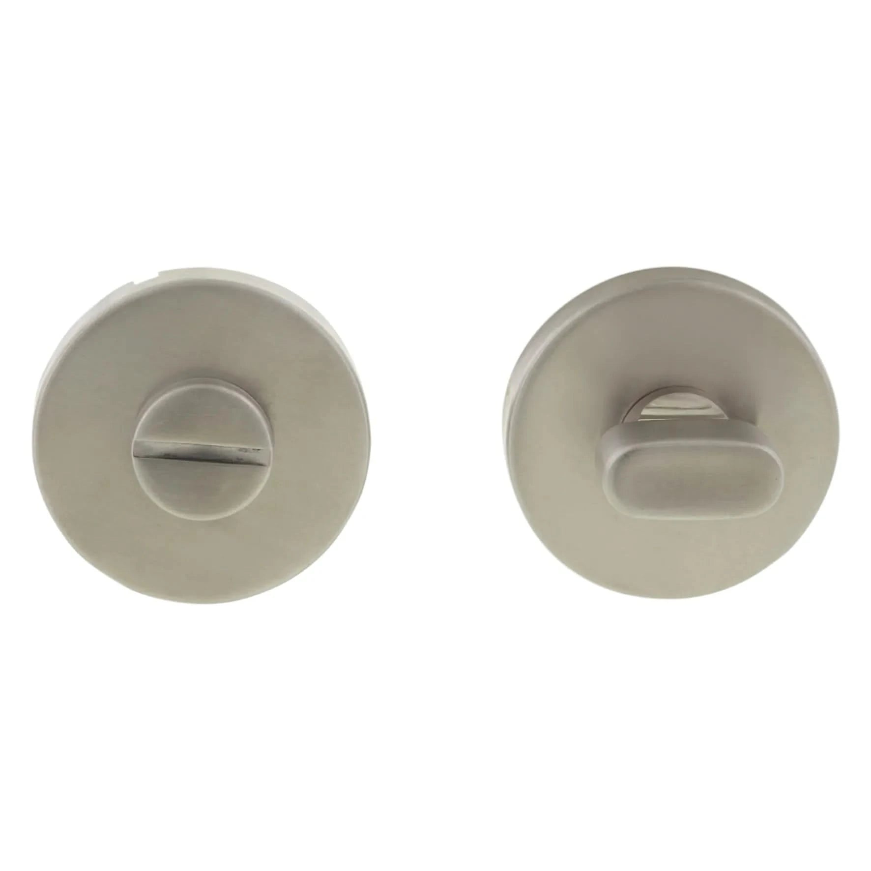 Impresso rond rozet Badkamer Toiletsluiting RVS geborsteld 4