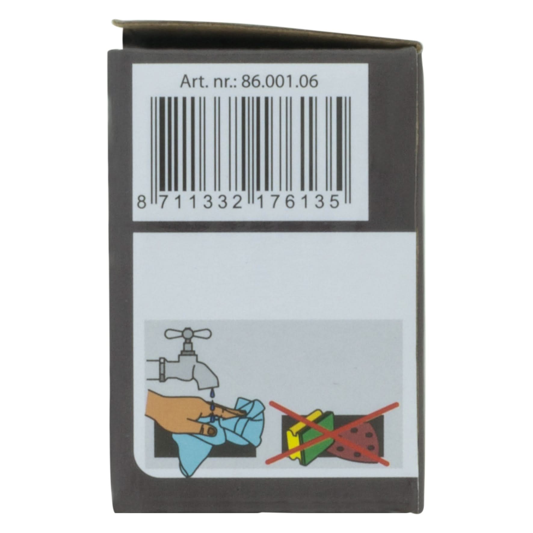 Impresso rond rozet Klaviersleutel Aluminium F1 12