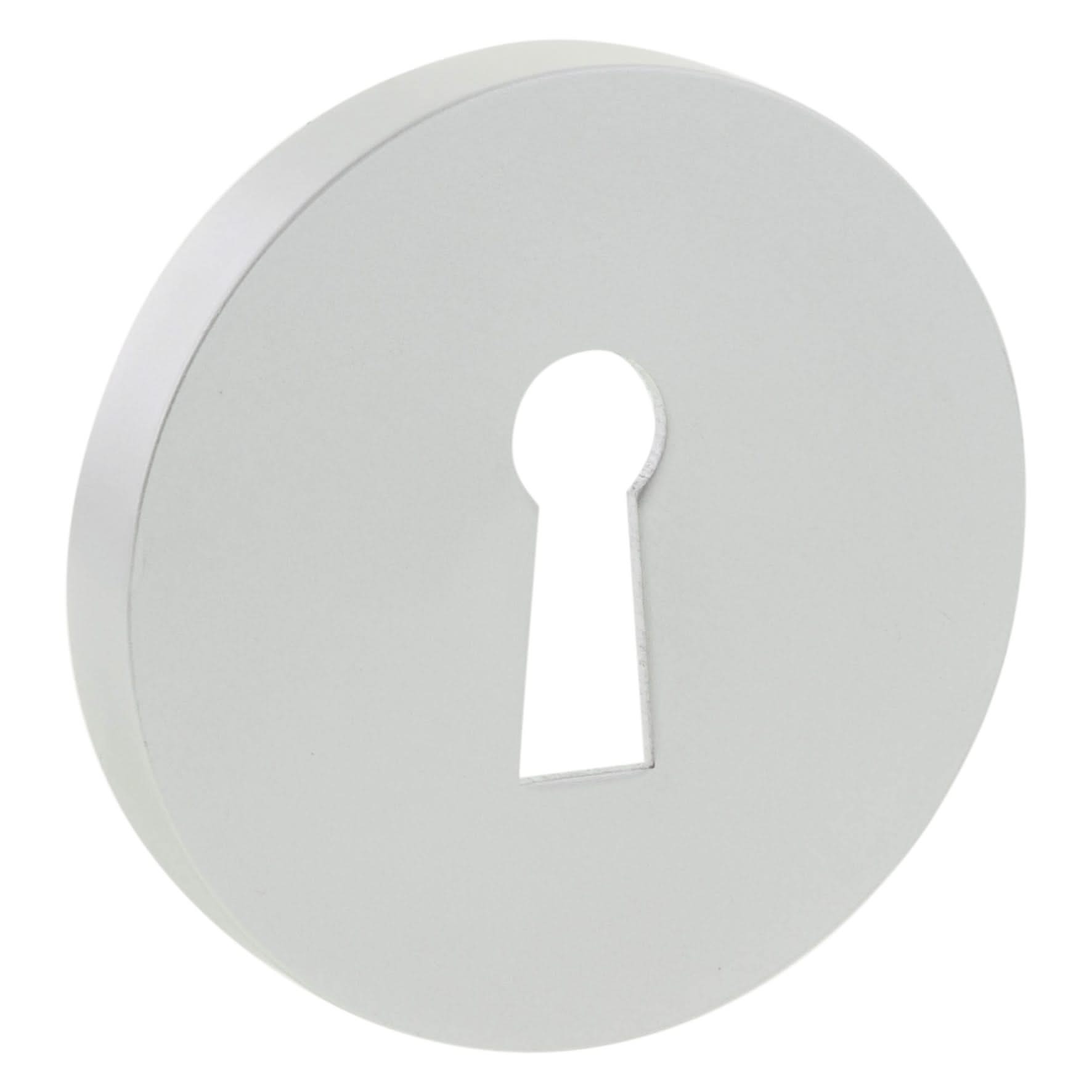 Impresso rond rozet Klaviersleutel Aluminium F1 6