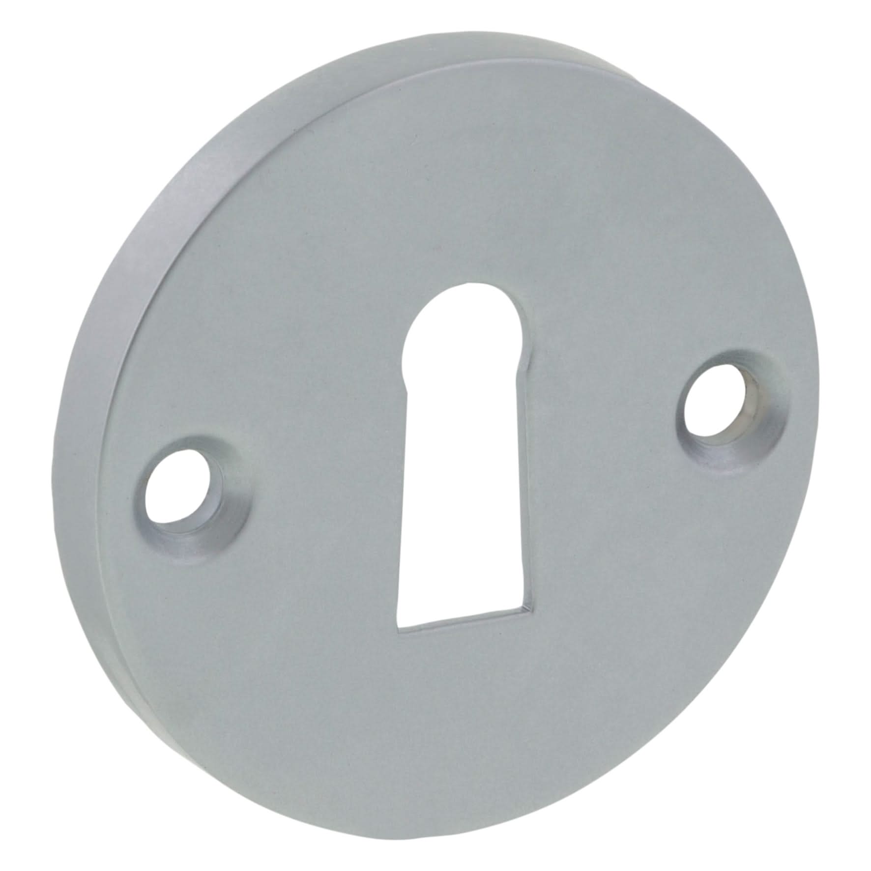 Impresso rond rozet Klaviersleutel Chroom 6