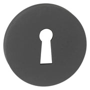 Impresso rond rozet Klaviersleutel Mat zwart