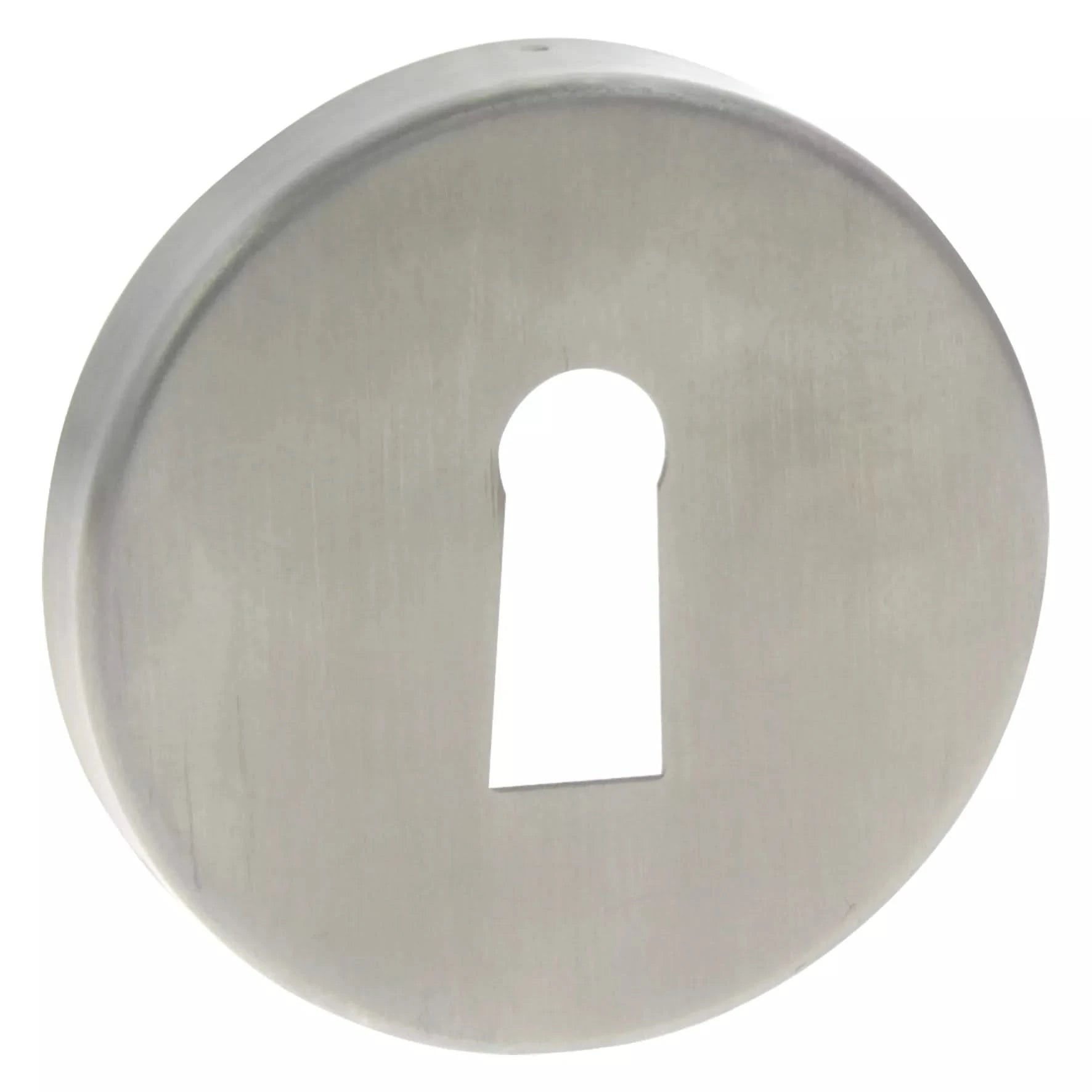 Impresso rond rozet Klaviersleutel RVS geborsteld 17