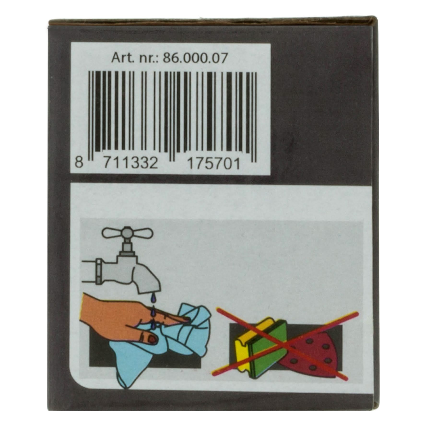 Impresso rond rozet Profielcilinder RVS geborsteld 12