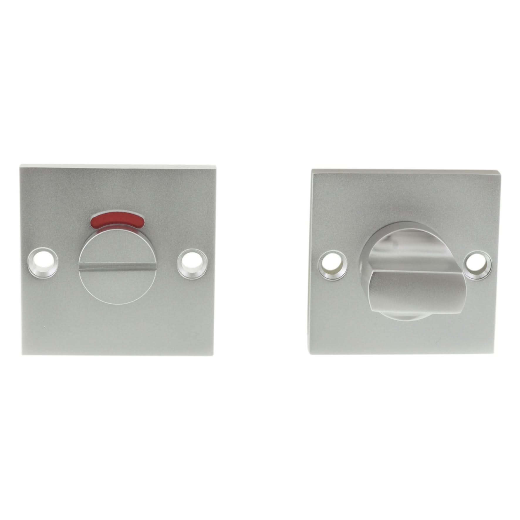 Impresso vierkant rozet Badkamer Toiletsluiting Aluminium F1 4