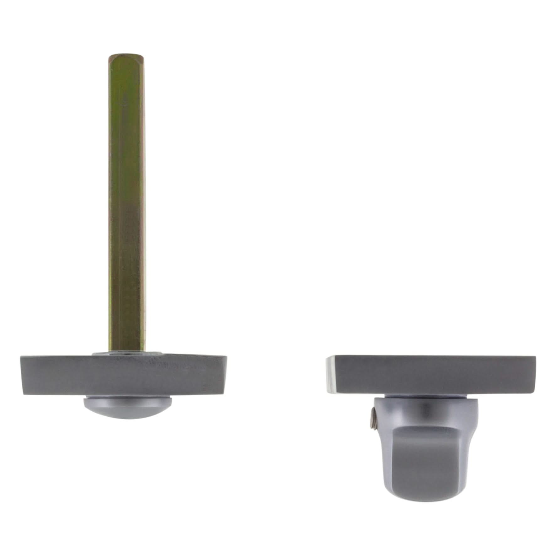 Impresso vierkant rozet Badkamer Toiletsluiting Chroom 3