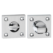 Impresso vierkant rozet Badkamer Toiletsluiting Chroom