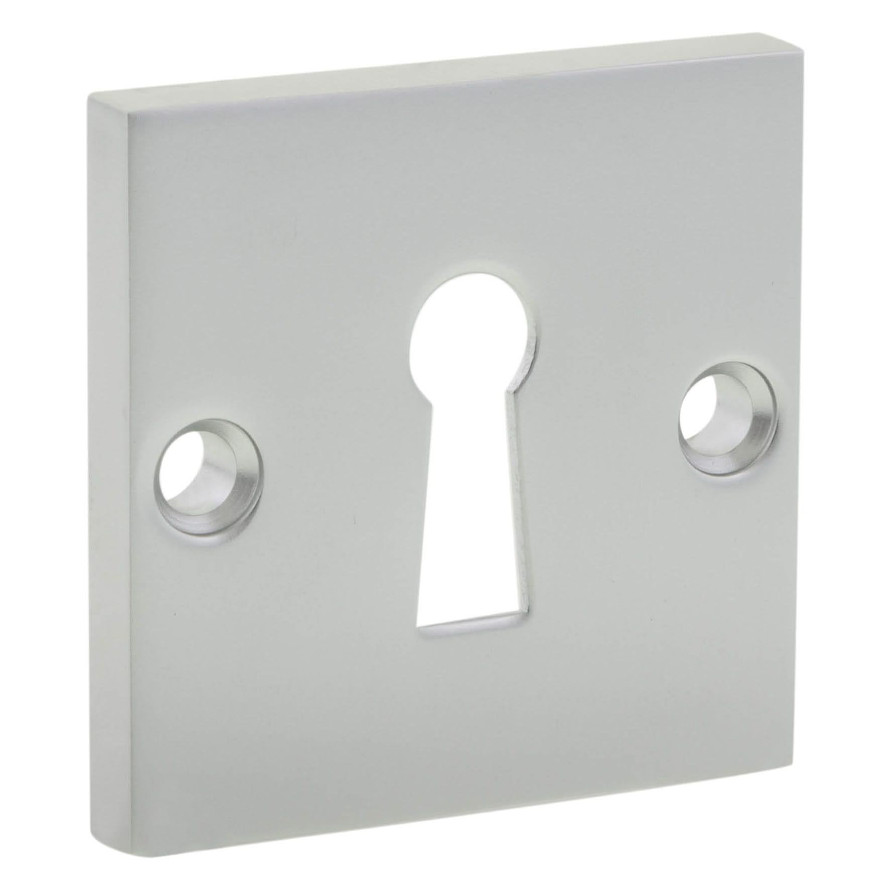 Impresso vierkant rozet Klaviersleutel Aluminium F1 6