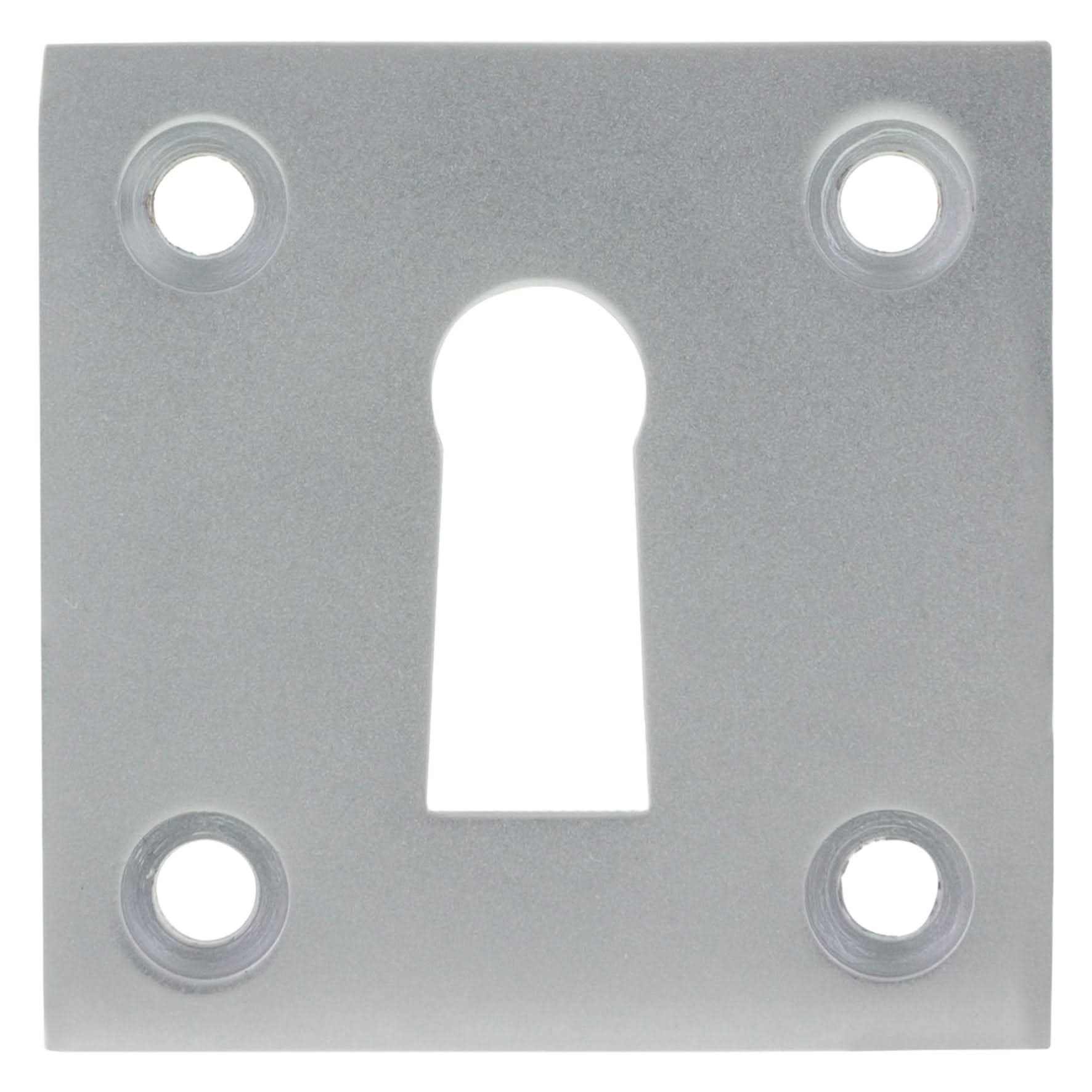 Impresso vierkant rozet Klaviersleutel Chroom 1