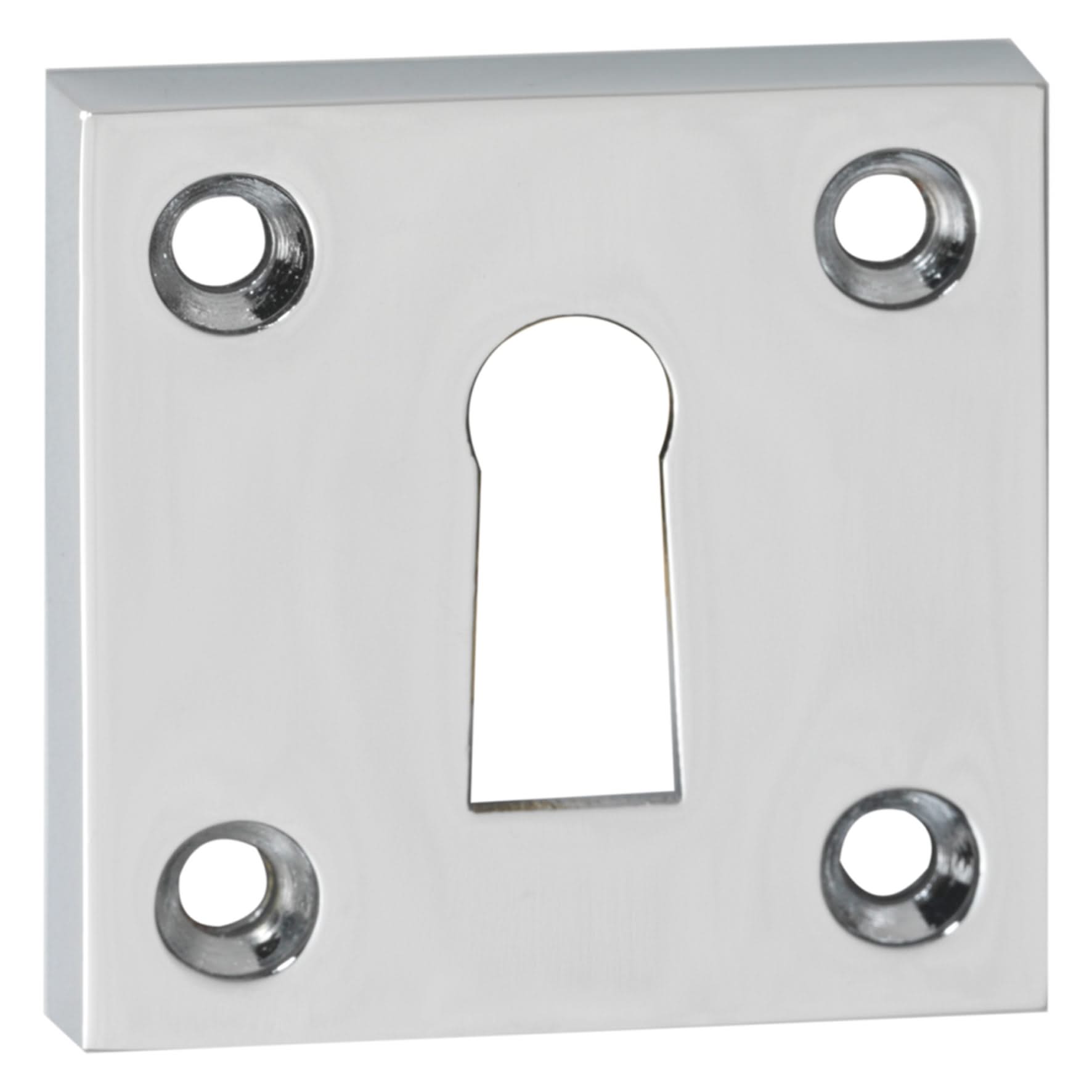 Impresso vierkant rozet Klaviersleutel Chroom