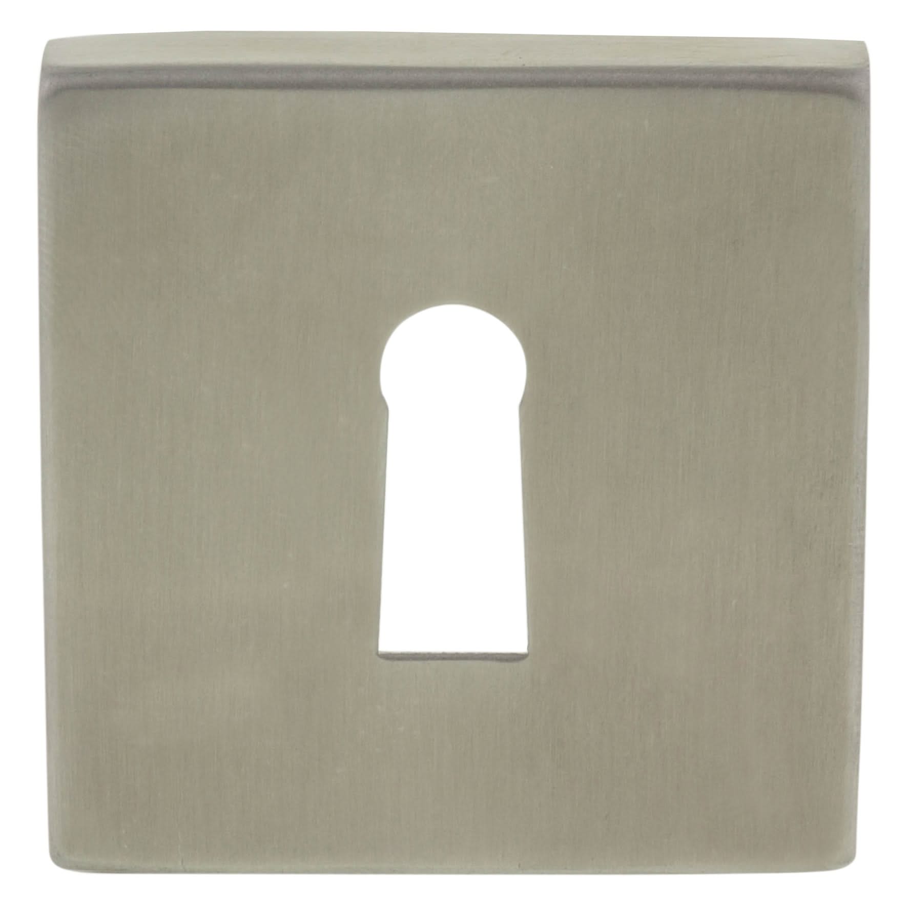 Impresso vierkant rozet Klaviersleutel RVS geborsteld 4