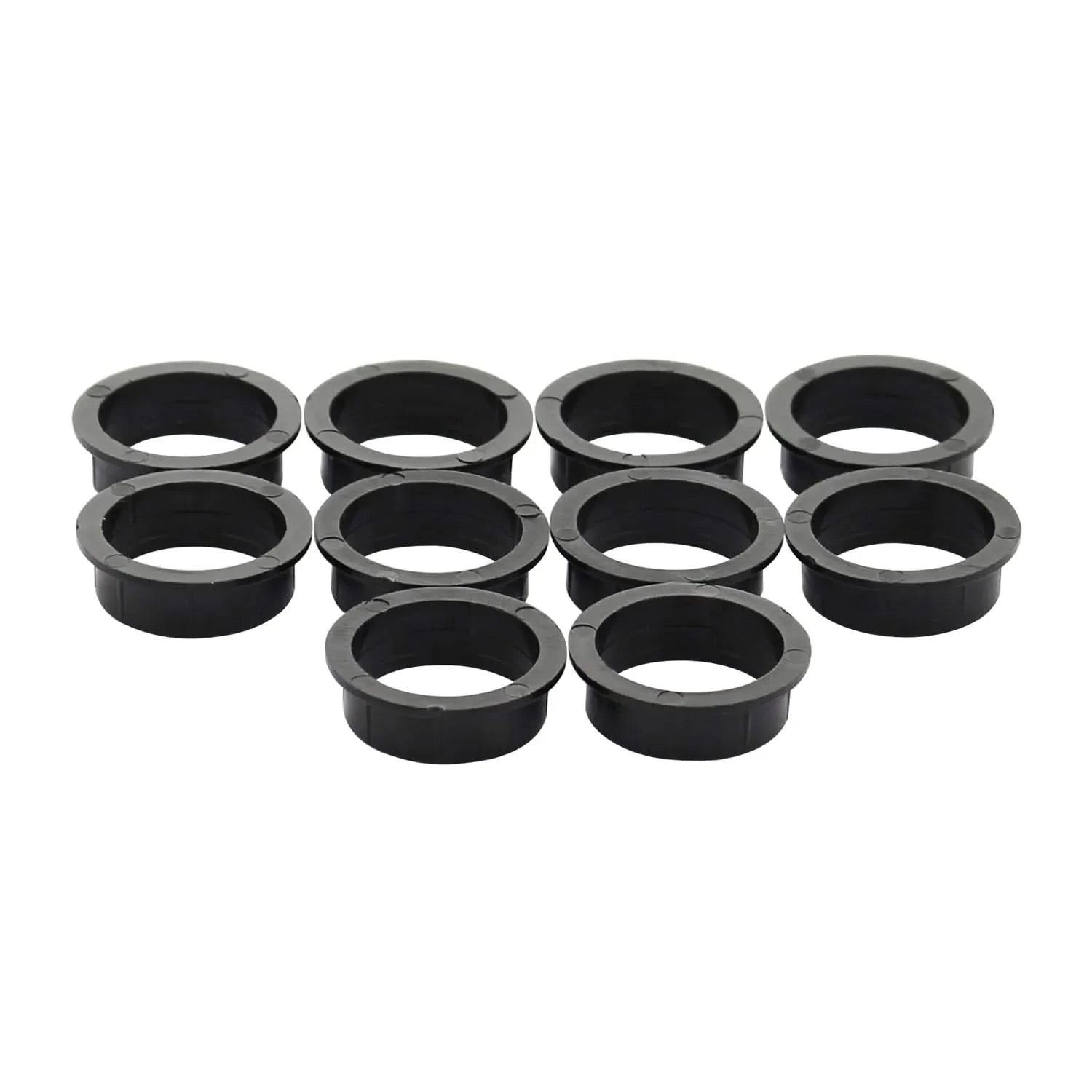 Intersteel 10 Nylon ringen 20mm 18 mm zwart