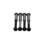 Intersteel 4 Patentboutjes m4x35mm met hulsjes m4 zwart